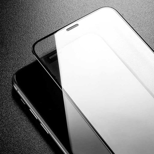 Folija za zaštitu ekrana Techsuit za Apple iPhone 17 Pro Max, Kaljeno staklo, Full Glue, Crna