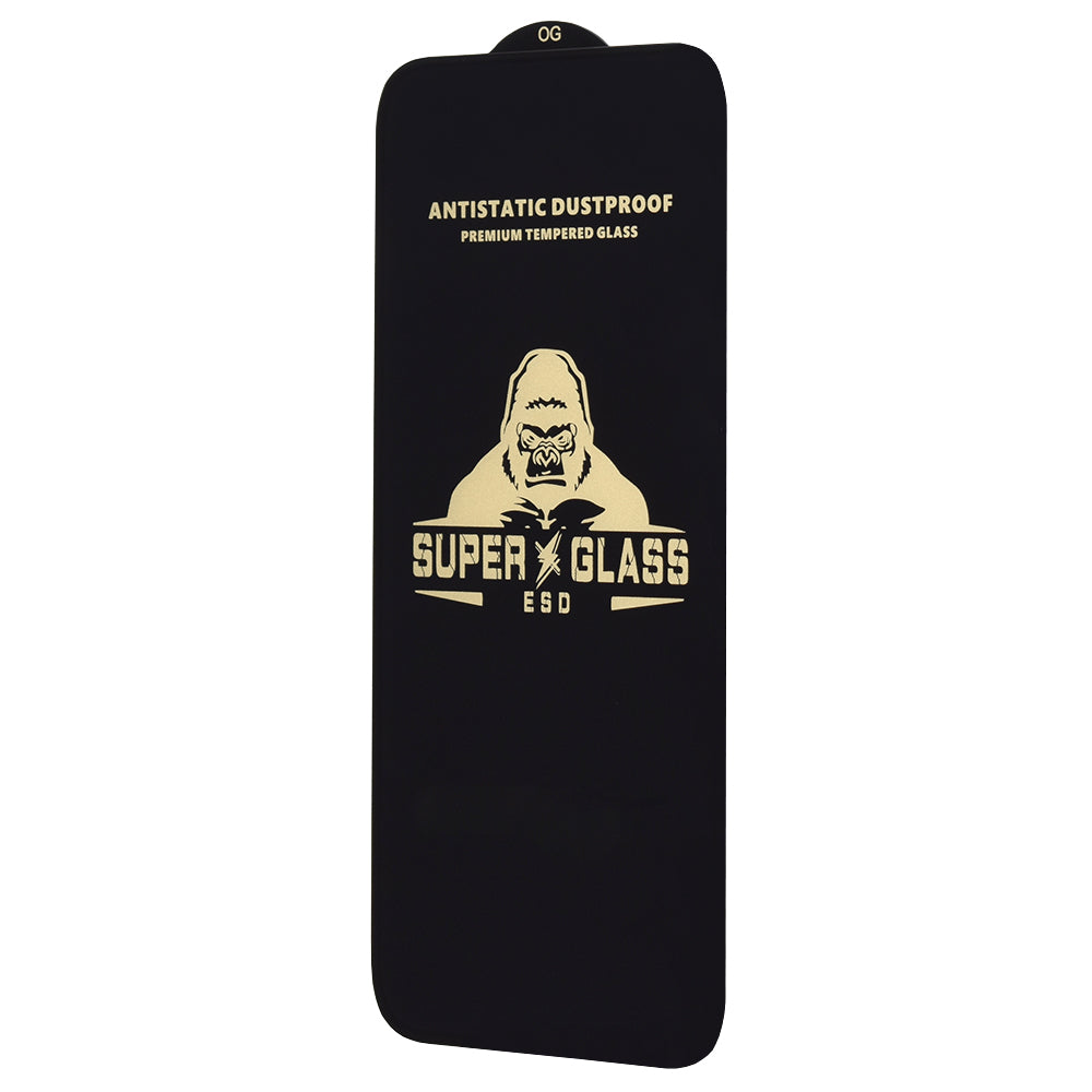 Folija za zaštitu ekrana Techsuit za Apple iPhone 17 Pro, Kaljeno staklo, Full Glue, Crna
