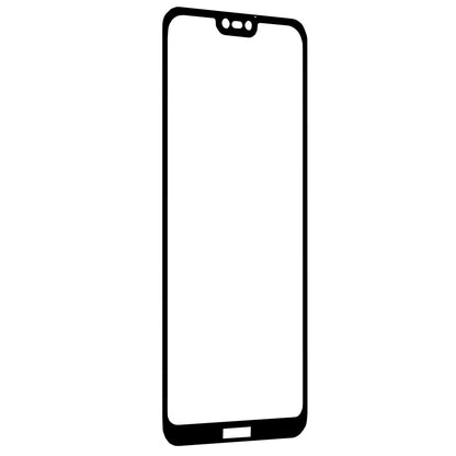 Zaštitna folija za ekran Techsuit za Huawei P20 Lite, Kaljeno staklo, Full Glue, 111D, Crna