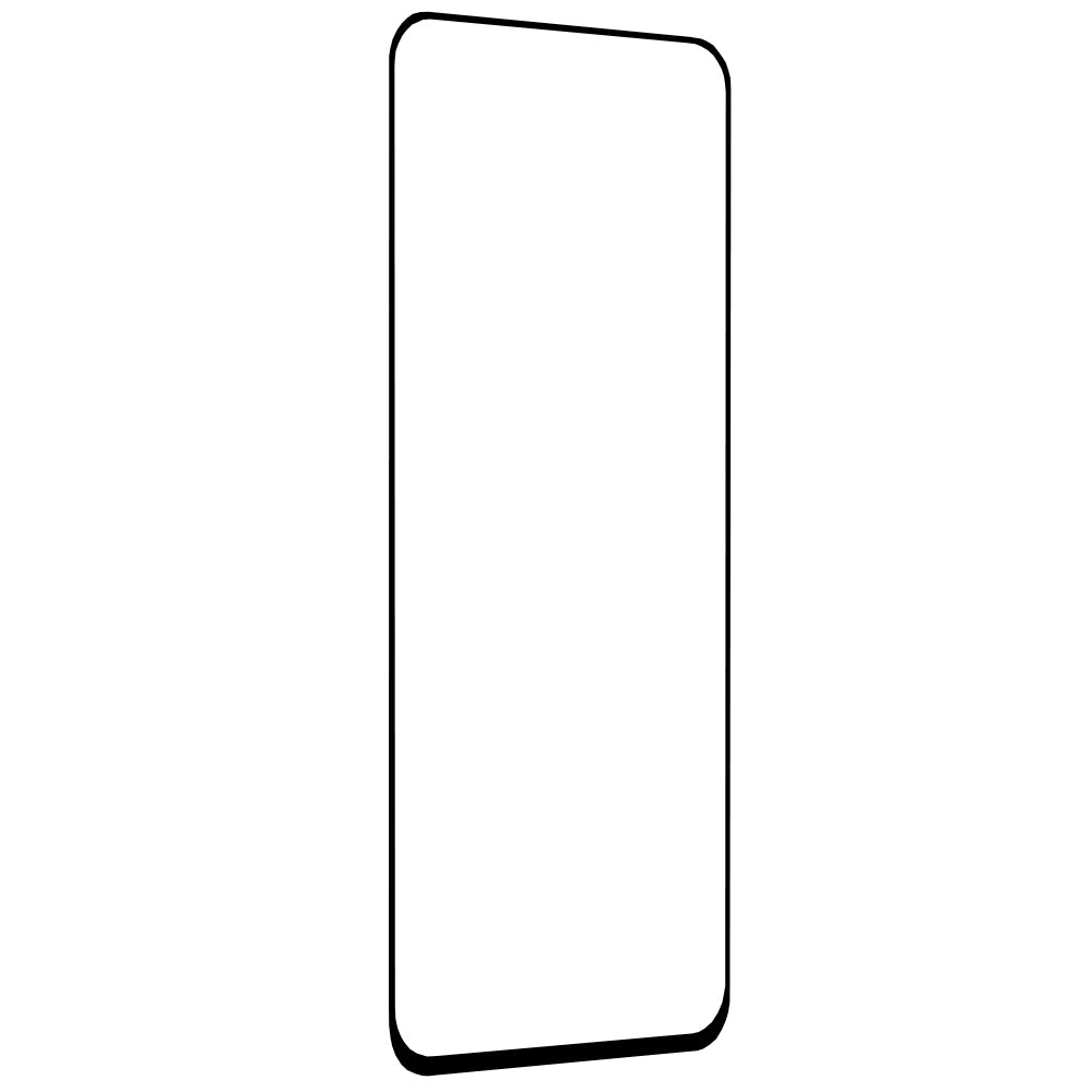 Zaštitna folija za ekran Techsuit za Oppo Reno6 5G, Kaljeno staklo, Full Glue, 111D, Crna