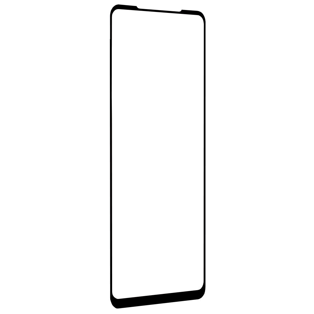 Zaštitna folija za ekran Techsuit za Samsung Galaxy A21s A217 / A21 A215, Kaljeno staklo, Full Glue, 111D, Crna