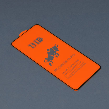 Zaštitna folija za ekran Techsuit za Xiaomi 11 Lite 5G NE / Mi 11 Lite 5G / 11 Lite, Kaljeno staklo, Full Glue, 111D, Crna