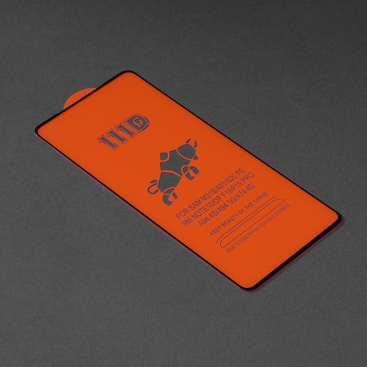 Zaštitna folija za ekran Techsuit za Xiaomi Poco M5s / Redmi Note 10S / Note 10, Kaljeno staklo, Full Glue, 111D, Crna