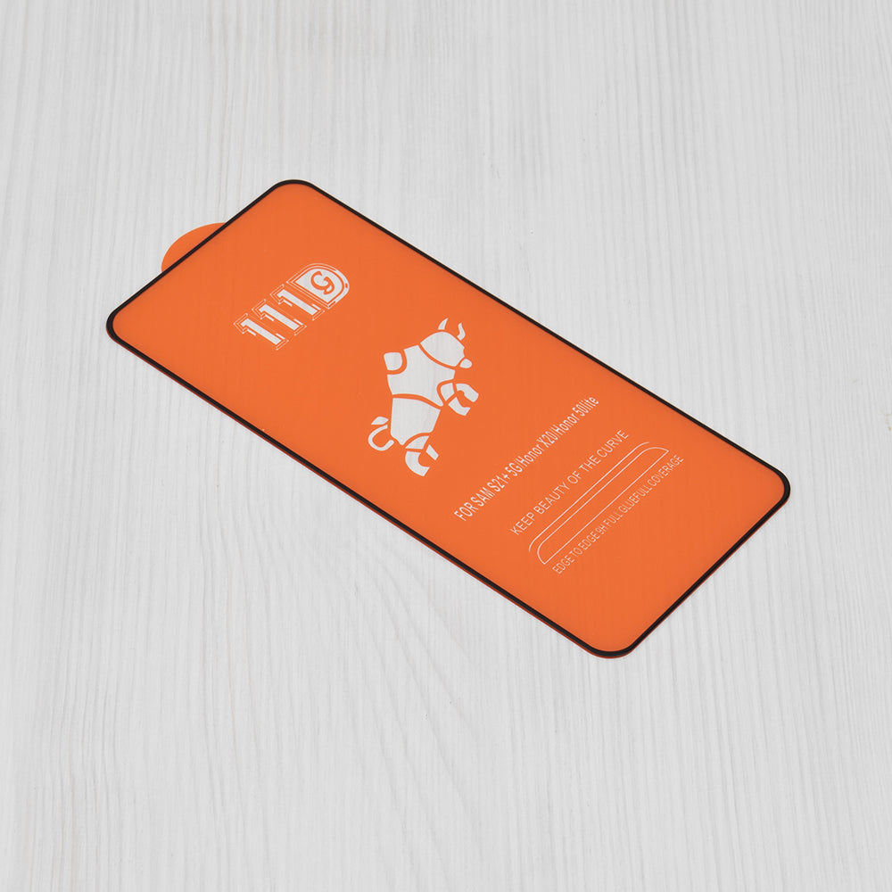 Zaštitna folija za ekran Techsuit za Xiaomi Poco X6 Pro, Kaljeno staklo, Full Glue, 111D, Crna
