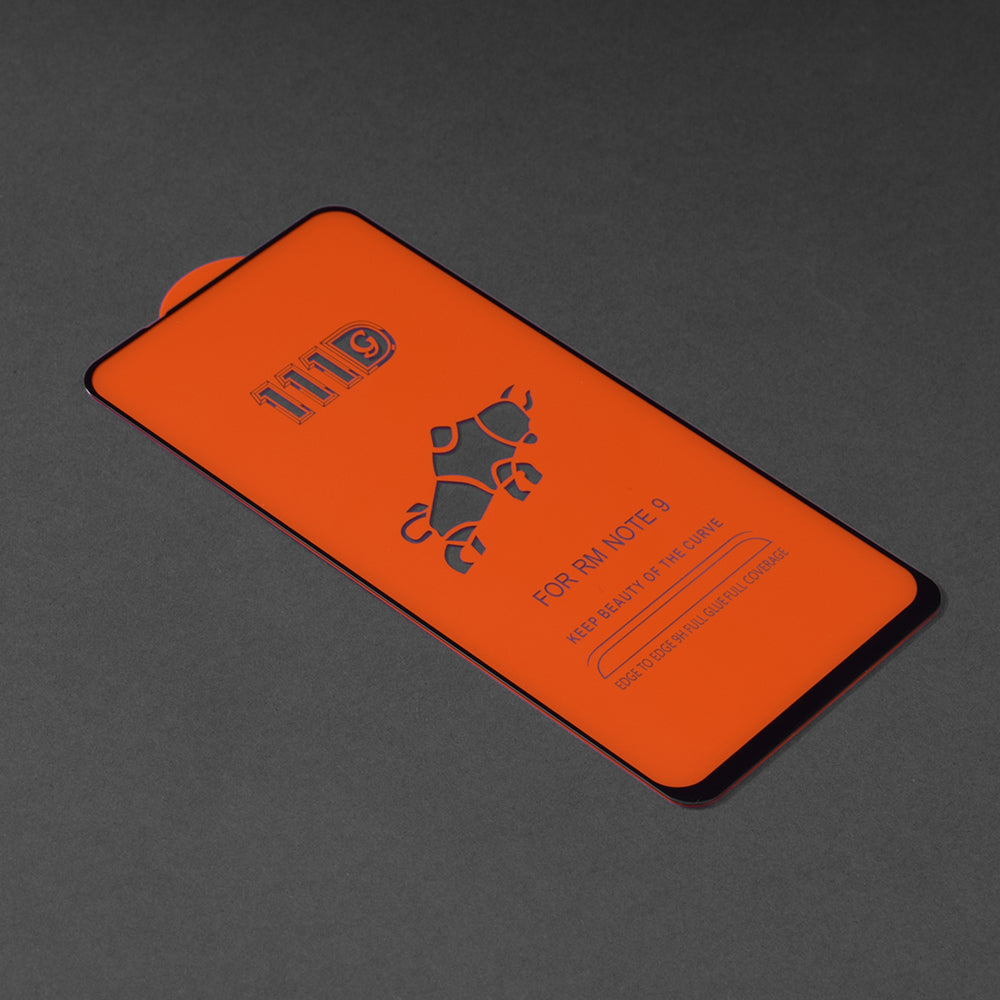 Zaštitna folija za ekran Techsuit za Xiaomi Redmi Note 9 / 10X 4G, Kaljeno staklo, Full Glue, 111D, Crna