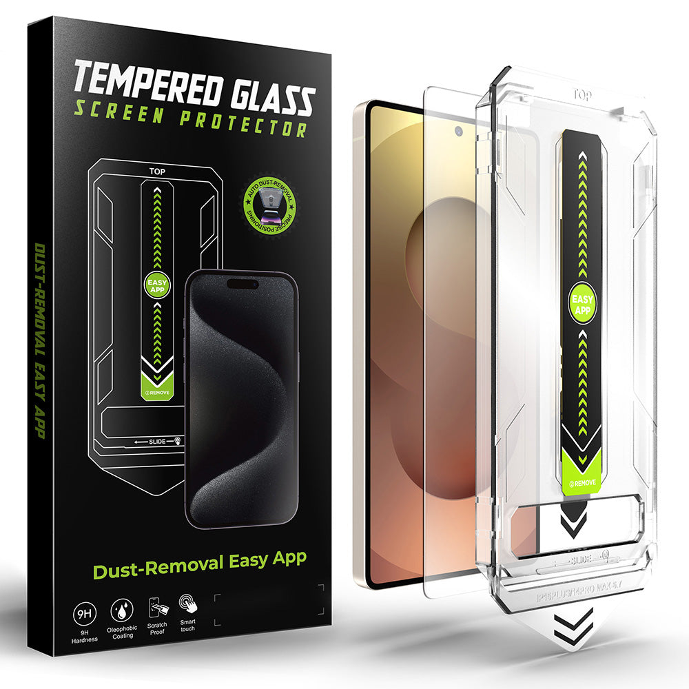 Zaštitna folija za ekran Techsuit TitanGlass CrystalHD za Samsung Galaxy S25 Ultra S938, Kaljeno staklo, Full Glue