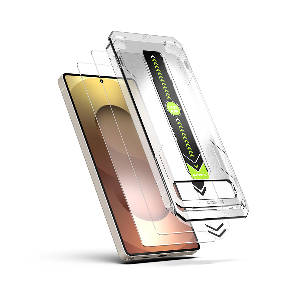 Folija za zaštitu ekrana Techsuit TitanGlass CrystalHD za Samsung Galaxy S26 Ultra, Kaljeno staklo, Full Glue, Set 2 komada