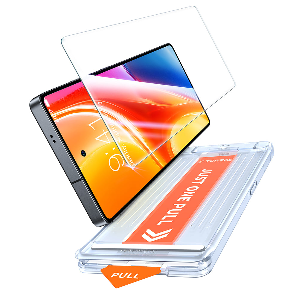 Zaštitna folija za ekran Torras GlassGo Install Master za Samsung Galaxy S25 Ultra S938, Kaljeno staklo, Full Glue