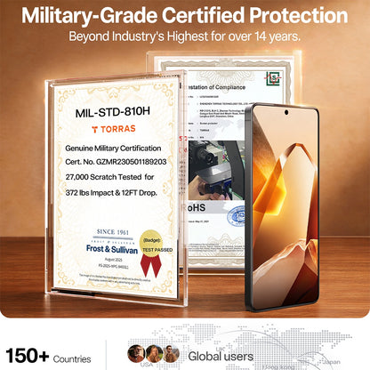 Zaštitna folija za ekran Torras GlassGo Install Master za Samsung Galaxy S26, Kaljeno staklo, Full Glue, Providna