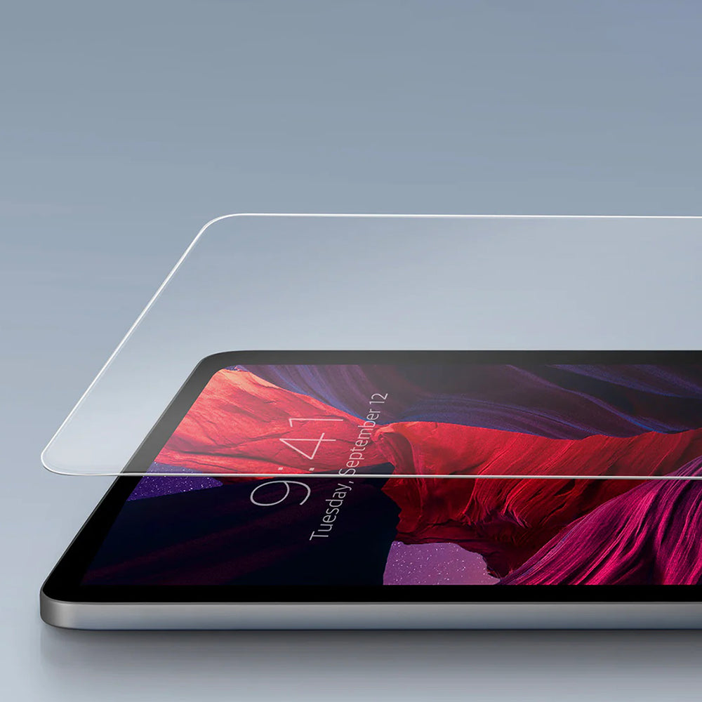 Zaštitna folija za ekran UNIQ Optix Exofit za Apple iPad Air 11 (2024), Kaljeno staklo, Full Glue