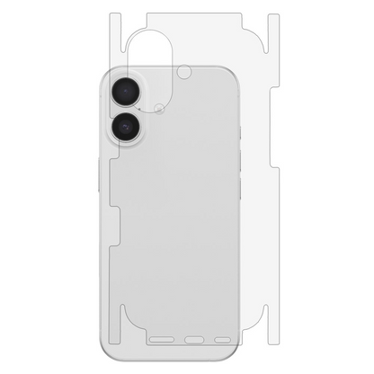 Zaštitna folija za zadnju stranu OEM za Apple iPhone 17, Plastika