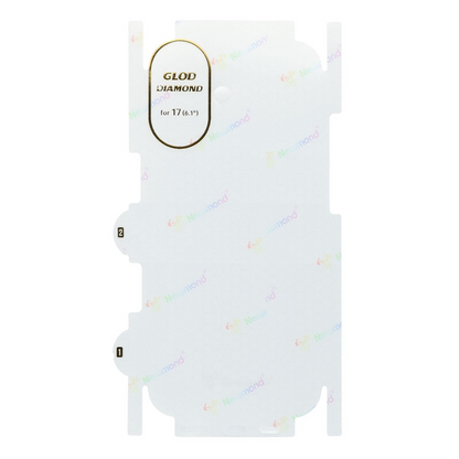 Zaštitna folija za zadnju stranu OEM za Apple iPhone 17, Plastika