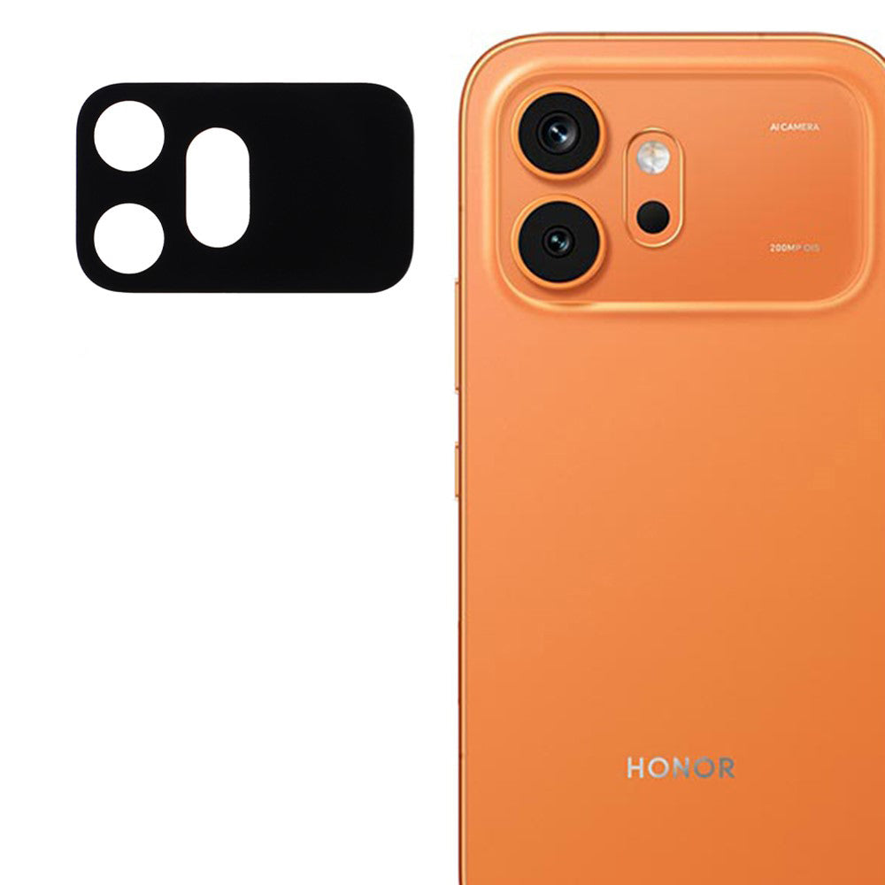 Zaštitna folija za zadnju kameru Techsuit za Honor 600, kaljeno staklo, crna