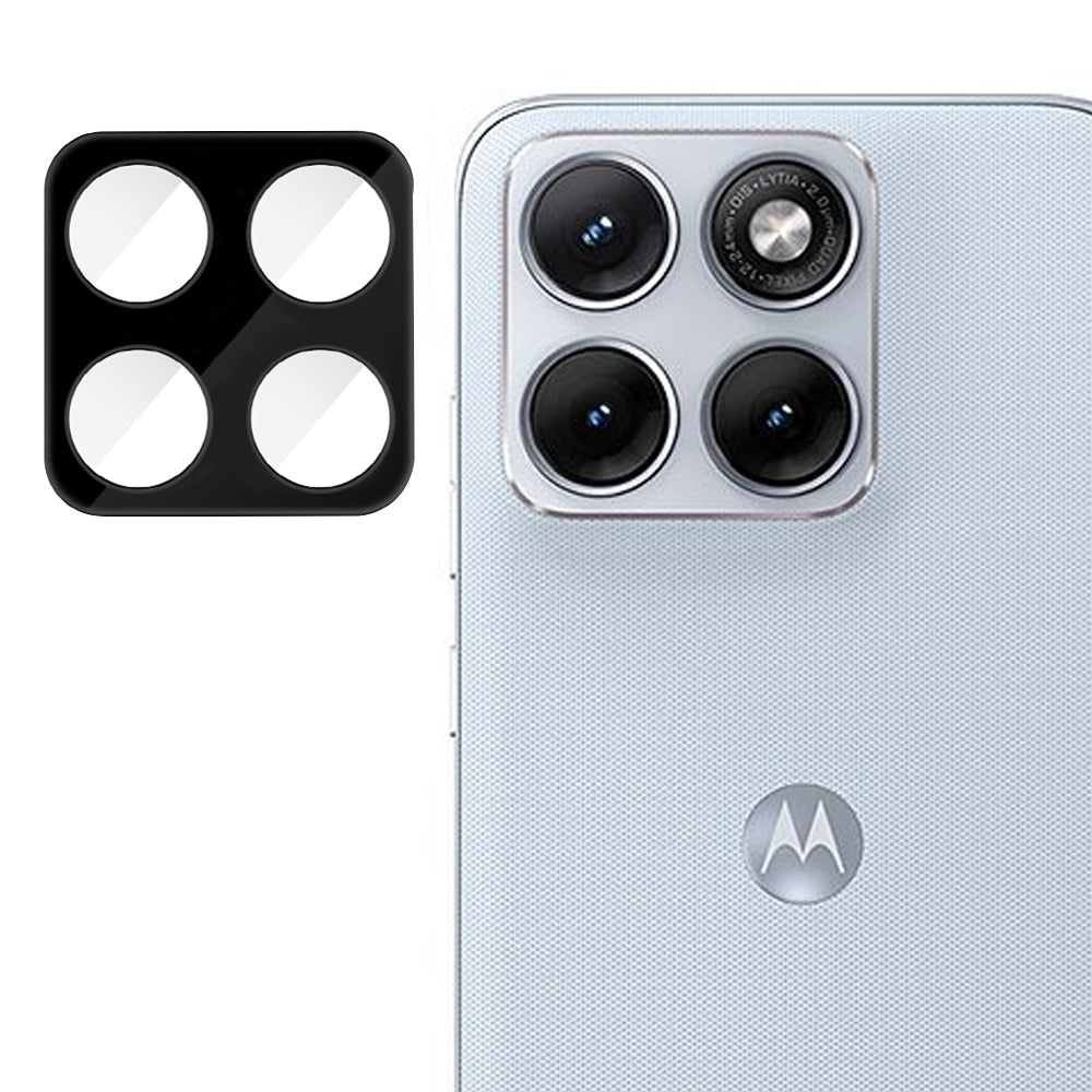 Zaštitna folija za zadnju kameru Techsuit za Motorola Edge 70 Fusion, kaljeno staklo, crna