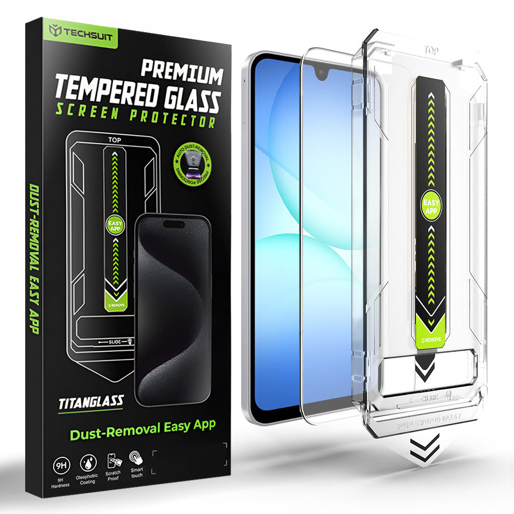 Zaštitna folija za ekran Techsuit TitanGlass CrystalHD za Samsung Galaxy A17 5G / A16 5G A166 / A16 4G A165, Kaljeno staklo