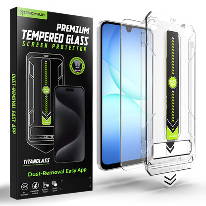 Zaštitna folija za ekran Techsuit TitanGlass CrystalHD za Samsung Galaxy A17 5G / A16 5G A166 / A16 4G A165, Kaljeno staklo