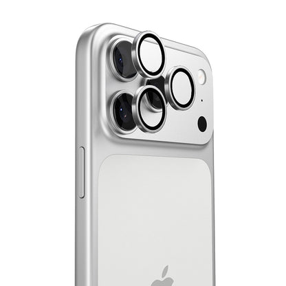 Zaštitna folija za zadnju kameru Torras Lensguard za Apple iPhone 17 Pro Max / 17 Pro, kaljeno staklo, srebrna