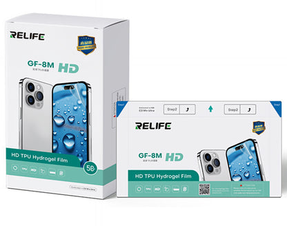 Hidrogel / TPU folija Relife GF-8M za UV vakuum laminator Sunshine C3 Mix Ultra, 120mm x 210mm, Set 50 komada