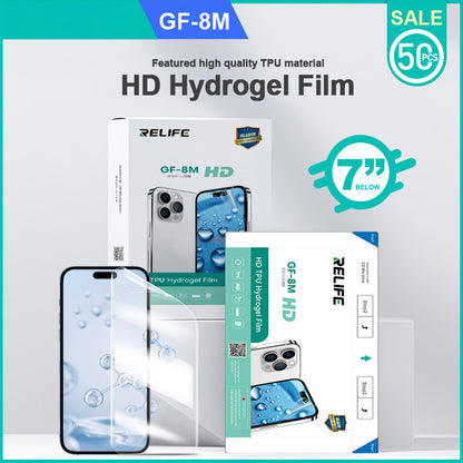 Hidrogel / TPU folija Relife GF-8M za UV vakuum laminator Sunshine C3 Mix Ultra, 120mm x 210mm, Set 50 komada