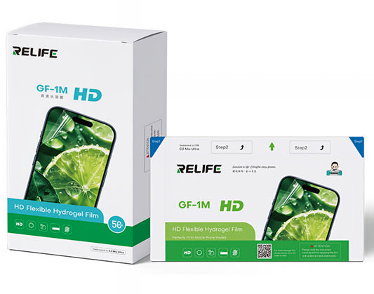 Hidrogel / TPU folija Relife GF-1M za UV vakuum laminator Sunshine C3 Mix Ultra, 120mm x 210mm, Set 50 komada