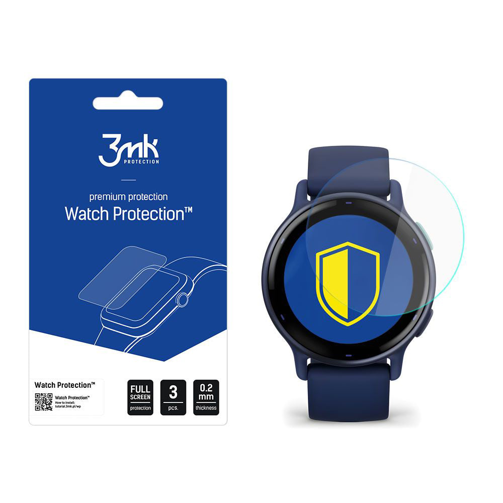 Zaštitna folija 3MK Arc za Garmin Vivoactive 5, Set od 3 komada, Plastika