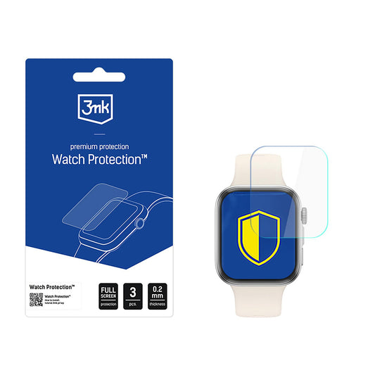 Folija za zaštitu 3MK Arc za Huawei Watch Fit 4, Set 3 komada, Plastika