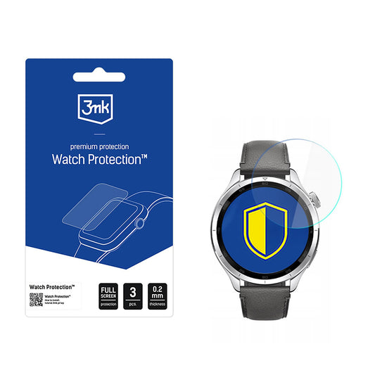 Folija zaštita 3MK FlexibleGlass za Xiaomi Watch S4, Set 3 komada, Fleksibilno staklo