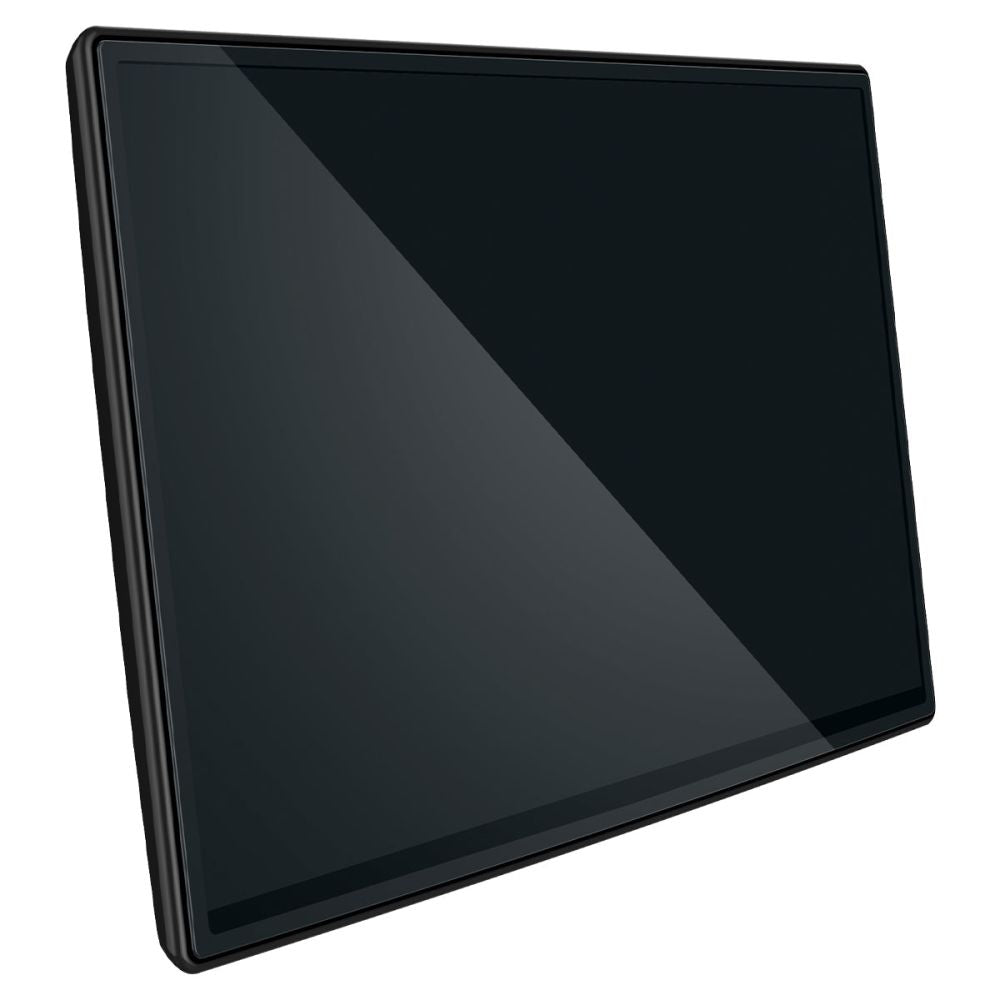 Folija za zaštitu Spigen GlastR EZ FIT za Navigaciju Tesla X / S (2022 - 2021), Kaljeno staklo, Crna AGL04688