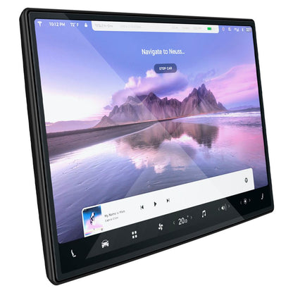 Folija za zaštitu Spigen GlastR EZ FIT za Navigaciju Tesla X / S (2022 - 2021), Kaljeno staklo, Crna AGL04688