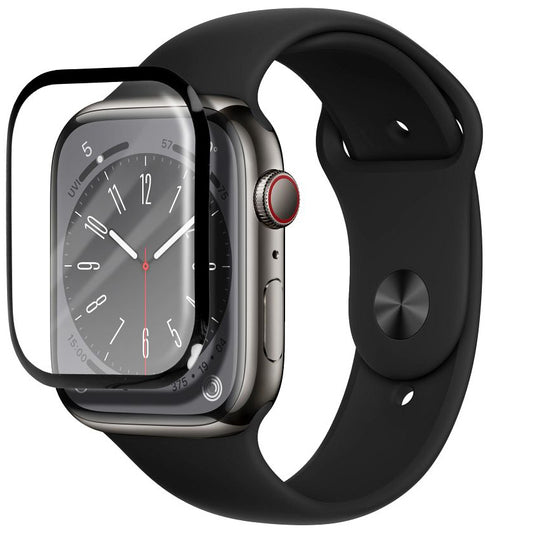 Bestsuit Protective Sleeve for Huawei Watch 4 Pro, Flexible Glass, Black
