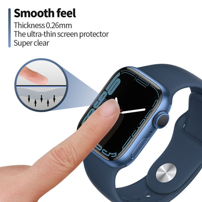 Zaštitna folija Blueo High Molecule za Apple Watch 40mm Series, Kaljeno staklo, Crna