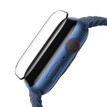 Zaštitna folija Blueo High Molecule za Apple Watch 44mm Series, Kaljeno staklo, Crna