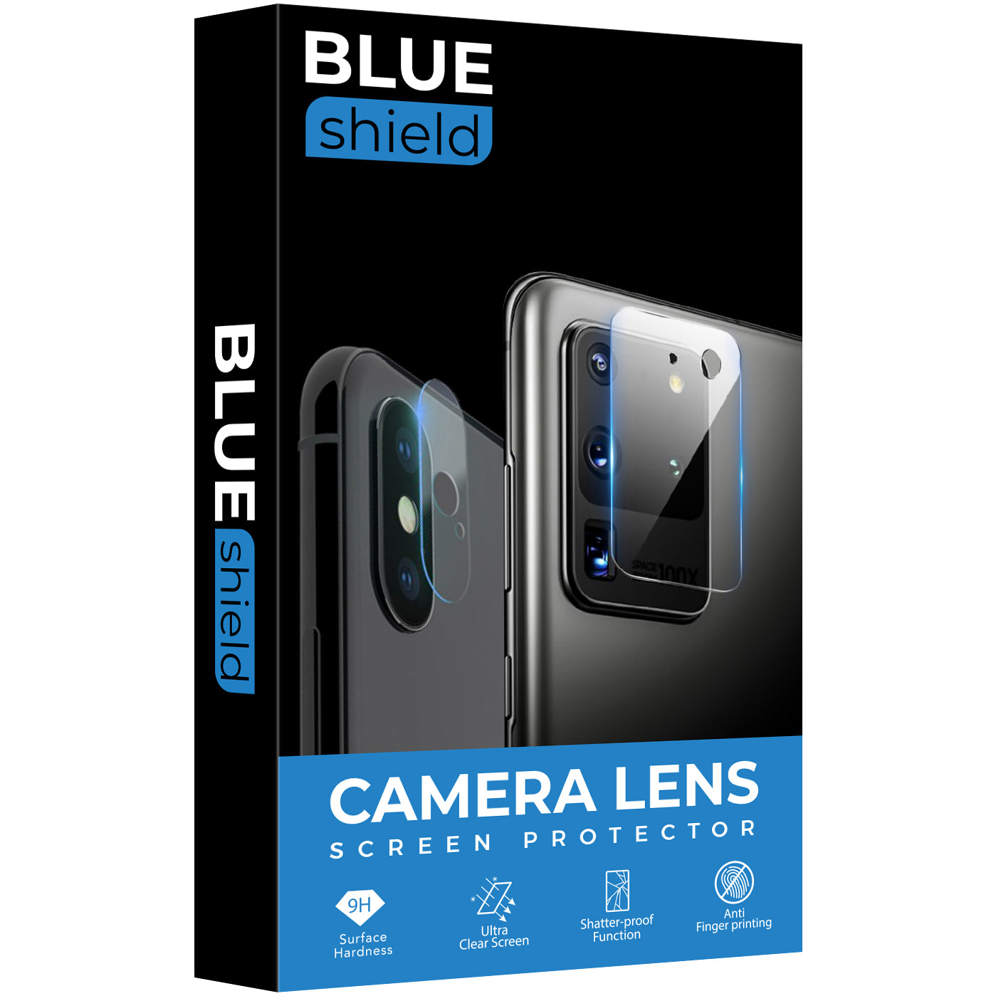 Zaštitna folija Blue Shield Supreme Flex za zadnju kameru za OnePlus 8, Plastika