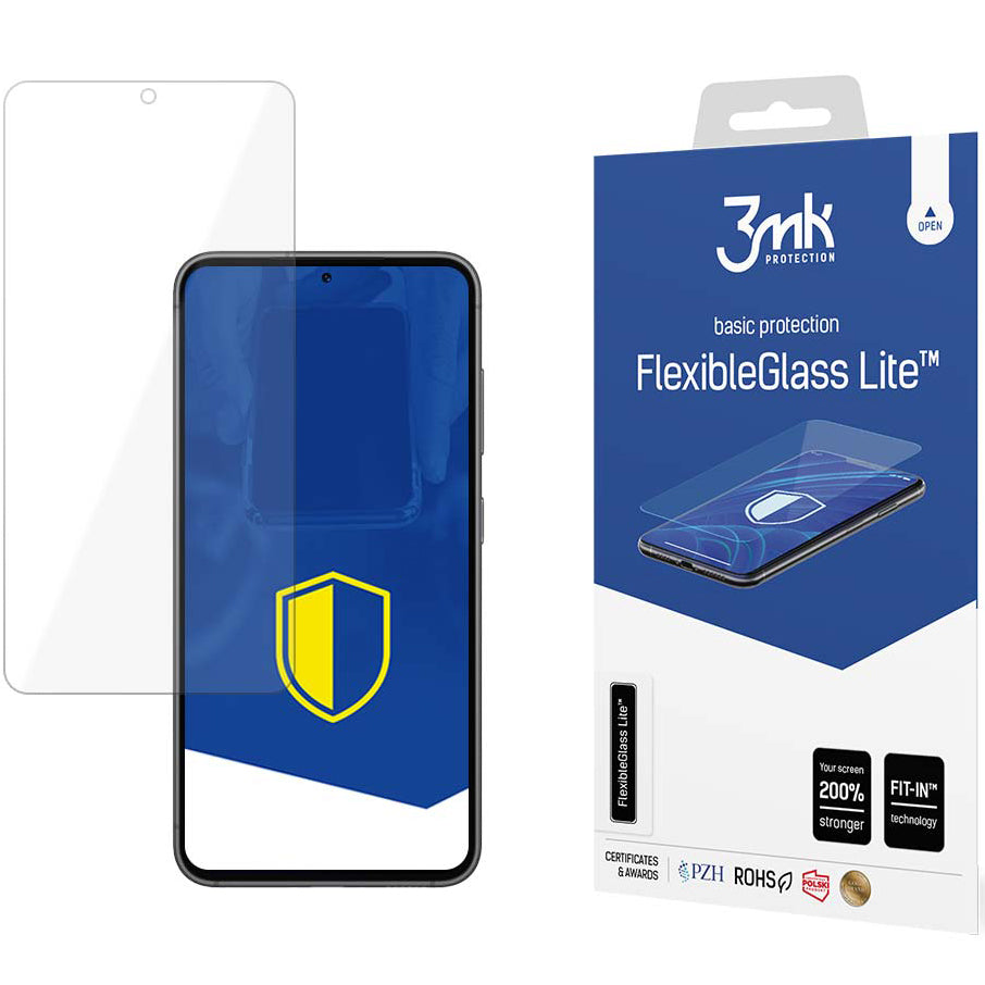 Zaštitna folija za ekran 3MK za Samsung Galaxy S23 S911, Fleksibilno staklo, Pun ljepilo