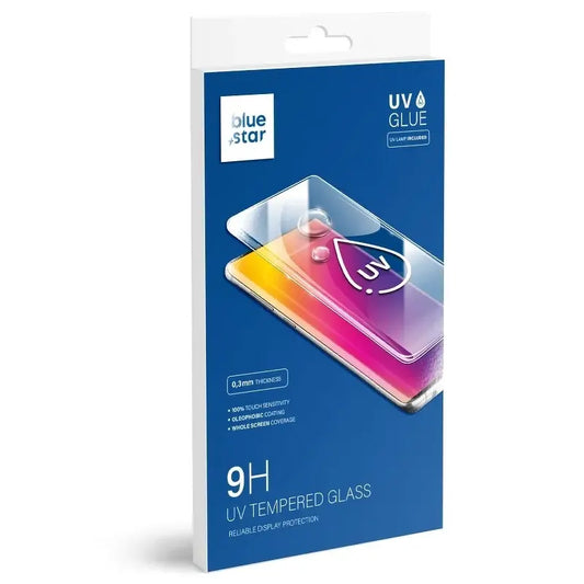 Zaštitna folija za ekran Blue Star za Samsung Galaxy S8 G950, Kaljeno staklo, UV lepak