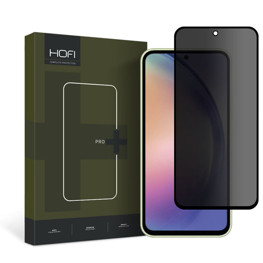 Zaštitna folija za ekran HOFI PRO+ Privacy za Samsung Galaxy A54 A546, Kaljeno staklo, Pun ljepilo