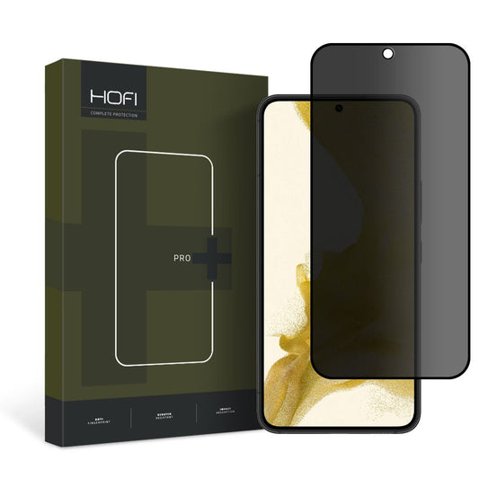 Zaštitna folija za ekran HOFI PRO+ Privacy za Samsung Galaxy S22 5G S901, Kaljeno staklo, Pun ljepilo