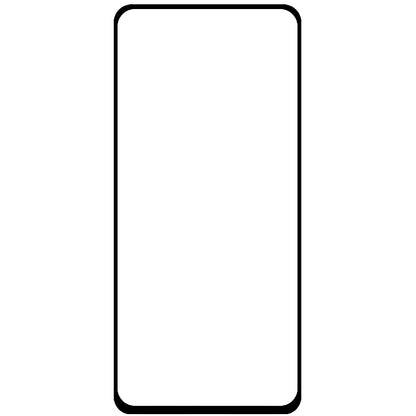 Folija za zaštitu ekrana OEM za Samsung Galaxy S20 FE 2022 G781 / S20 FE 5G G781 / S20 FE G780, Kaljeno staklo, Pun lepak, 5D, Crna
