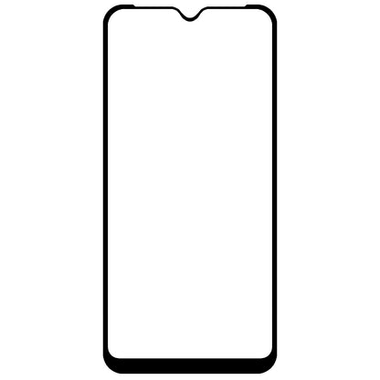Folija za zaštitu ekrana OEM za Samsung Galaxy A10 A105, Kaljeno staklo, Pun lepak, Crna