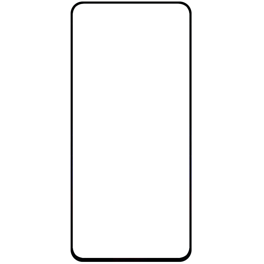 Zaštitna folija za ekran OEM za Samsung Galaxy A52s 5G A528 / A52 A525, Kaljeno staklo, Full Glue, 6D, Crna