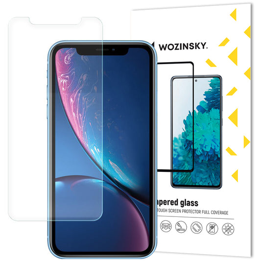 Zaštitna folija za ekran WZK za Apple iPhone 11 / XR, Kaljeno staklo, Full Glue