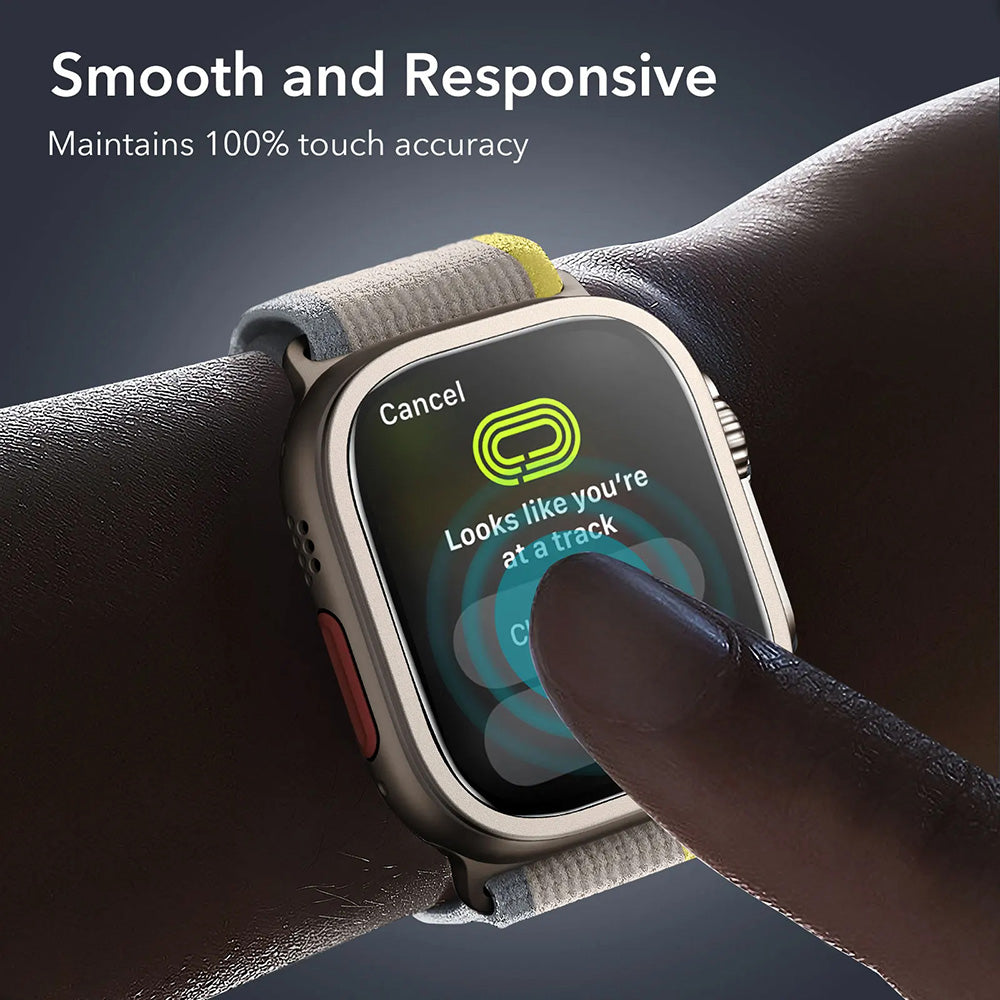 Folija zaštita ESR Armorite za Apple Watch Ultra seriju, Set 2 komada, Kaljeno staklo, Bronza