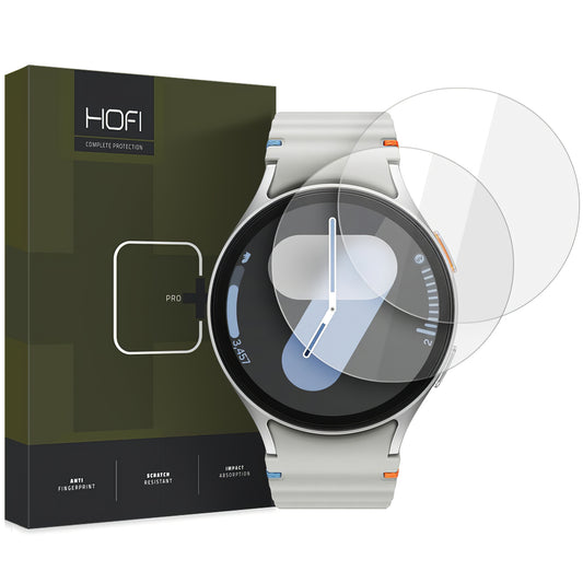 Protective Foil HOFI Glass PRO+ for Samsung Galaxy Watch7 / Watch6 / Watch5 / Watch4 40mm Series, Set 2 pieces, Protected Glass 