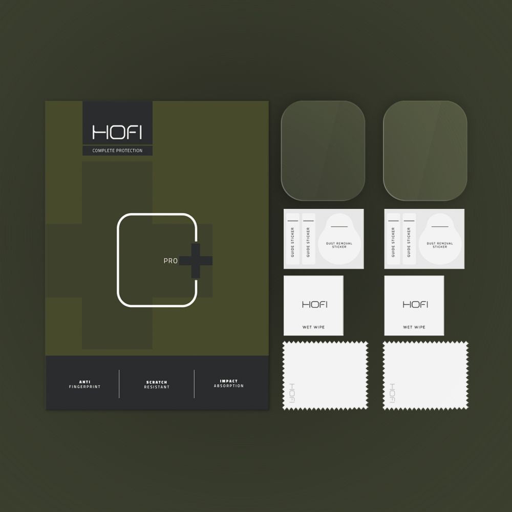 Protective Film HOFI HYDROFLEX PRO+ for Apple Watch 42mm Series, Set 2 pieces, Plastic 