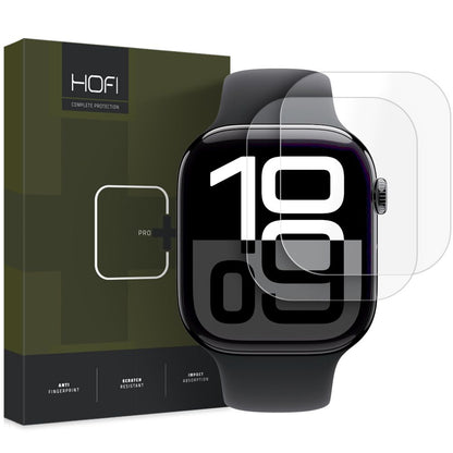 Protective Film HOFI HYDROFLEX PRO+ for Apple Watch 46mm Series, Set 2 pieces, Plastic 