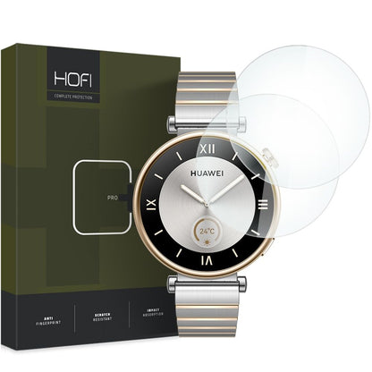 Folija zaštite HOFI PRO+ za Huawei Watch GT 4 41mm, Set od 2 komada, Kaljeno staklo