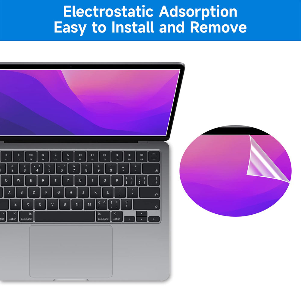 Folija za zaštitu ekrana Mat Anti Blue Light Techsuit VisionProX za Apple MacBook Pro 13inch (2022) / (2020) / (2019) / (2018) / (2016), Plastika