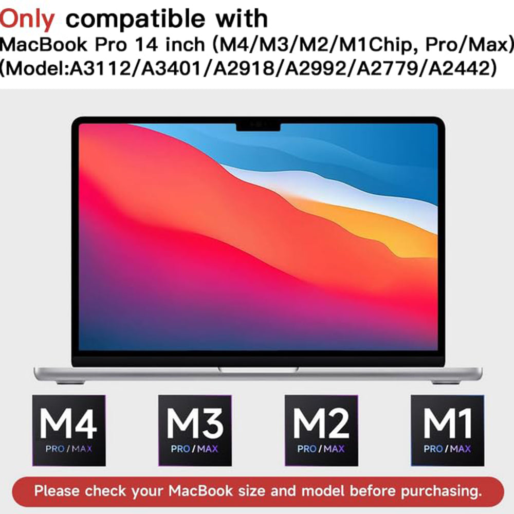 Folija za zaštitu ekrana mat anti plavo svetlo Techsuit VisionProX za Apple MacBook Pro 14inch (2024), Plastika