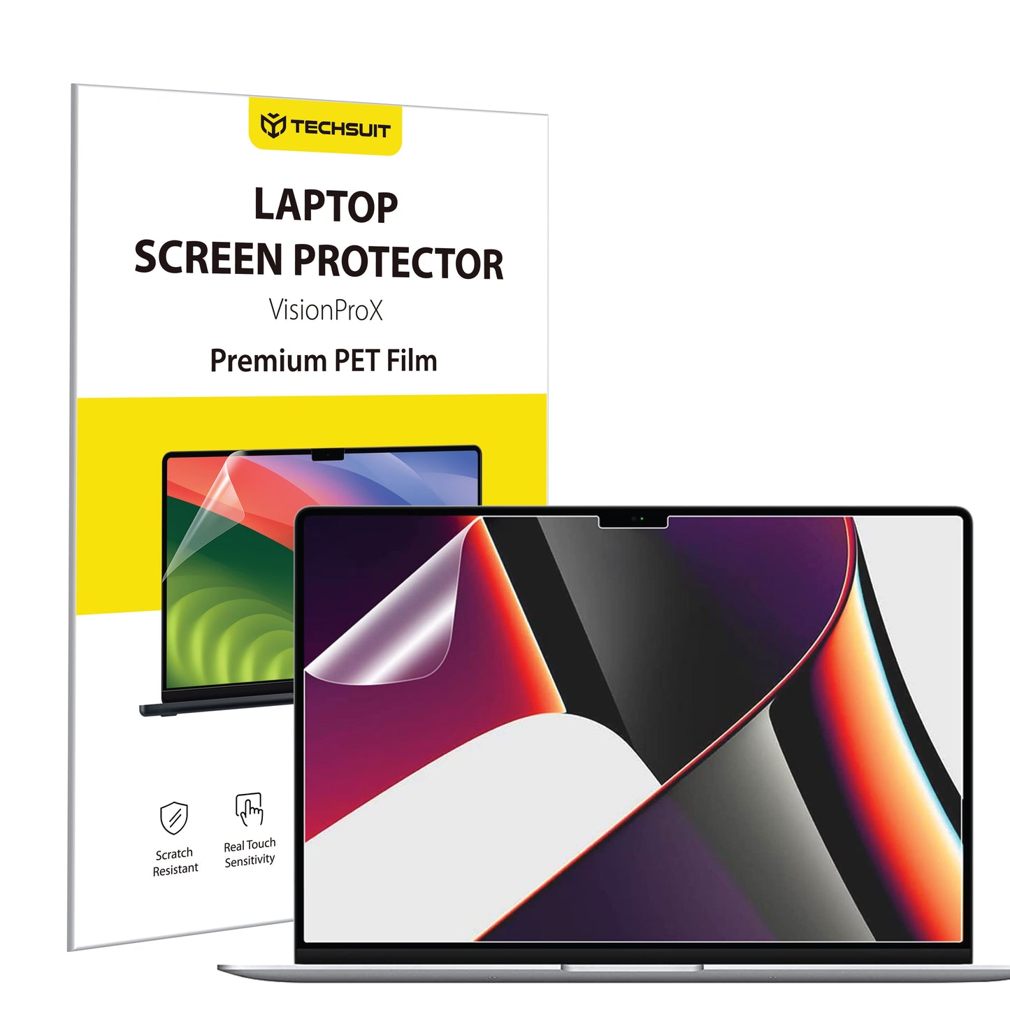 Folija za zaštitu ekrana Mat Anti Blue Light Techsuit VisionProX za Apple MacBook Pro 16inch (2024), Plastika