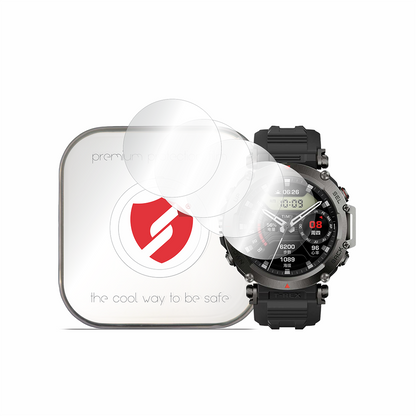 Zaštitna folija Smart Protection Premium Classic za Amazfit T-Rex Ultra, Set od 4 komada, Plastika